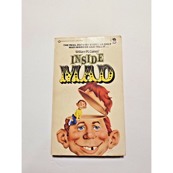 MAD Books Bundle Set Of 10 Books-Rare-Vintage-MAD-Humor-Comics (MB01) - Picture 2 of 12